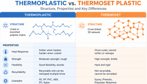 Industrial applications of thermoset plastics including automotive, electrical, and aerospace components”