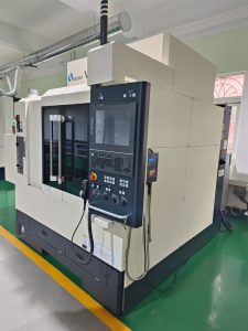 High precision CNC machining of mold components in factory