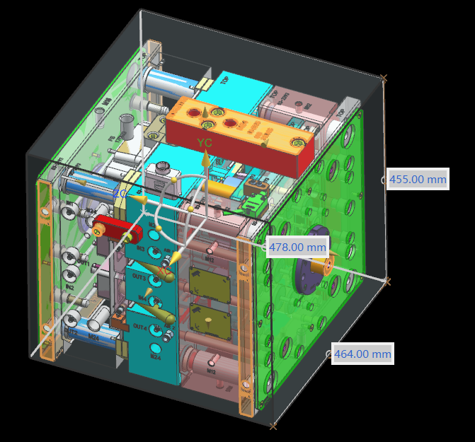 injection mold size 3D measurement