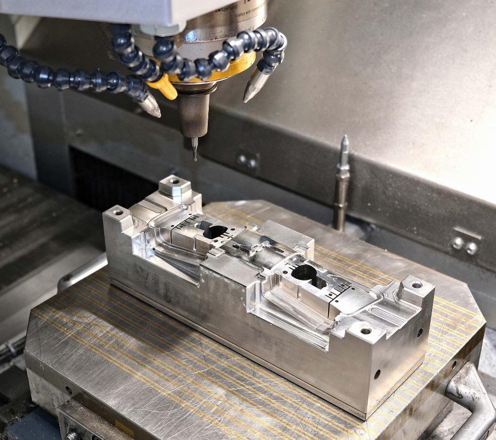 CNC machining equipment used by injection mold manufacturer
