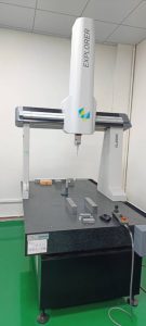 Injection mold quality control inspection in a precision tooling factory