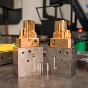 Precision injection mold slider component manufactured for plastic injection tooling
