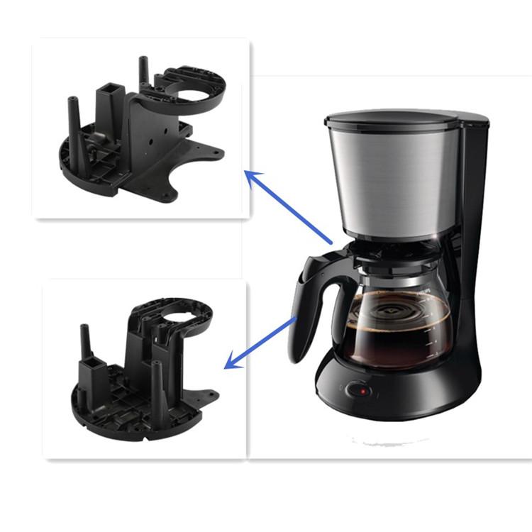 injection molded coffee machine parts and housing