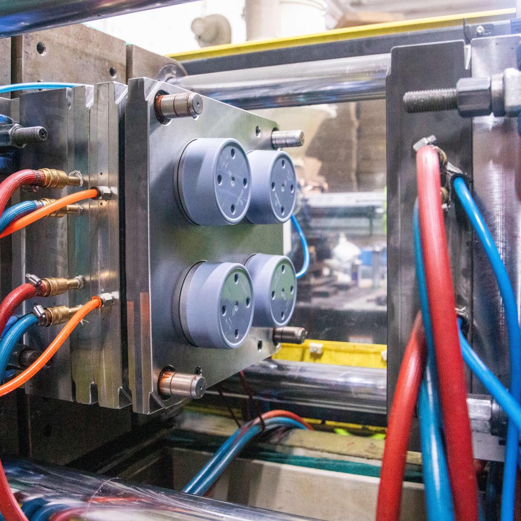 PVC injection molding T1 mold trial