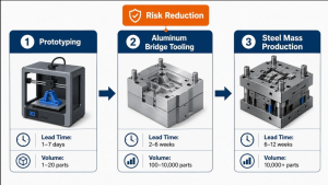 Steel vs aluminum molds for injection molding