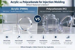 acrylic vs polycarbonate for injection molding