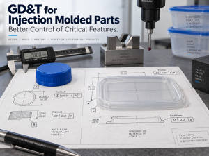 GD&T for Injection Molded Parts using everyday plastic products