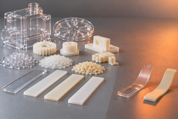 Glass transition temperature of polymers and plastic material behavior