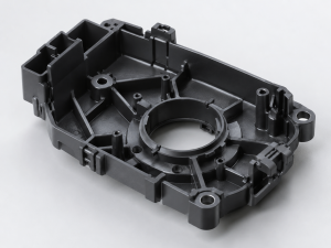 High precision injection molding plastic part with complex ribs and bosses