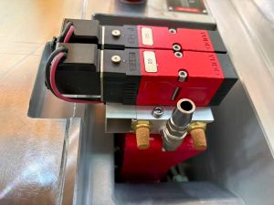 Injection mold hot runner replacement with manifold, heaters, nozzles, and valve gate parts