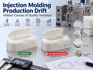 Injection Molding Production Drift in household plastic parts