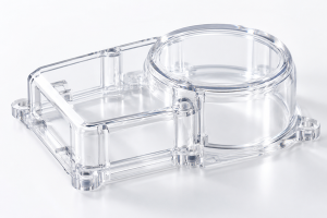 light transmission in injection molded plastic parts
