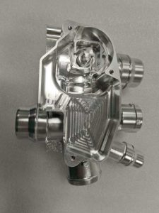 CNC machined aluminum parts with precision tolerances