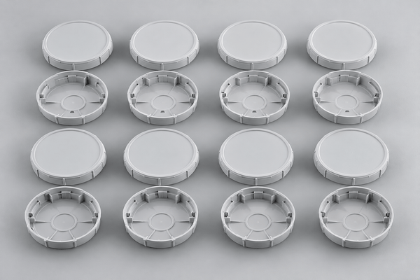 Multi-cavity injection mold designed for balanced filling and consistent plastic parts