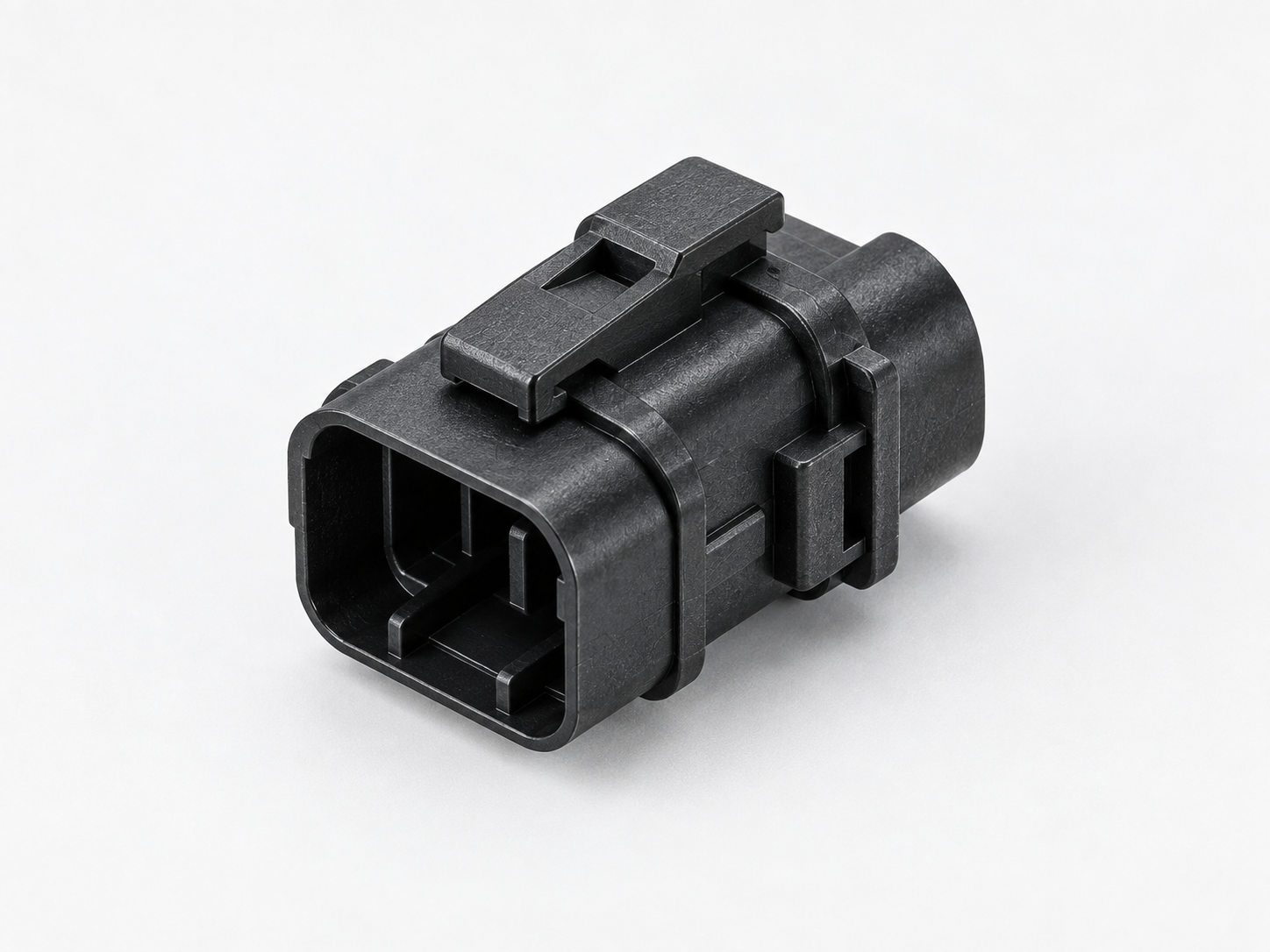 PA6 injection molding connector made from glass-filled nylon