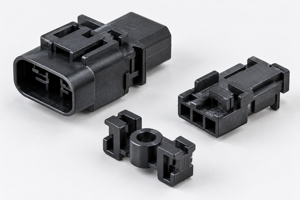 UL 94 V-0 injection molded plastic parts