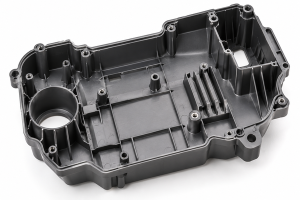 Injection mold hot spots in plastic parts with ribs and thick bosses